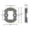 Road Bike Stopwatch Mount Brackets Bicycles Computer Mount Back Cover Repair Parts For 1050 Computer Accessories