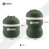Booms Fishing ST2 Portable Trash Can Silicone Pouch Carabiner Outdoor Use