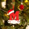 DIY Christmas Tree Decoration, Letter Pendant, 26 Letters, Home Holiday, Xmas Ornament, New Year, Nativity Decoration