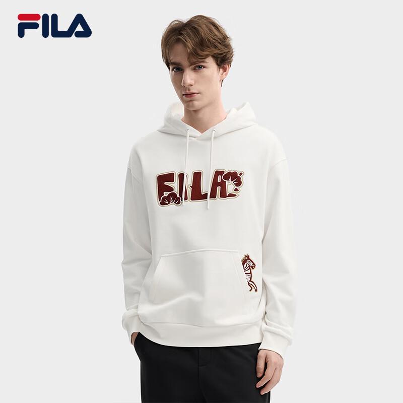 FILA Unisex Embroidered Knit Hoodie