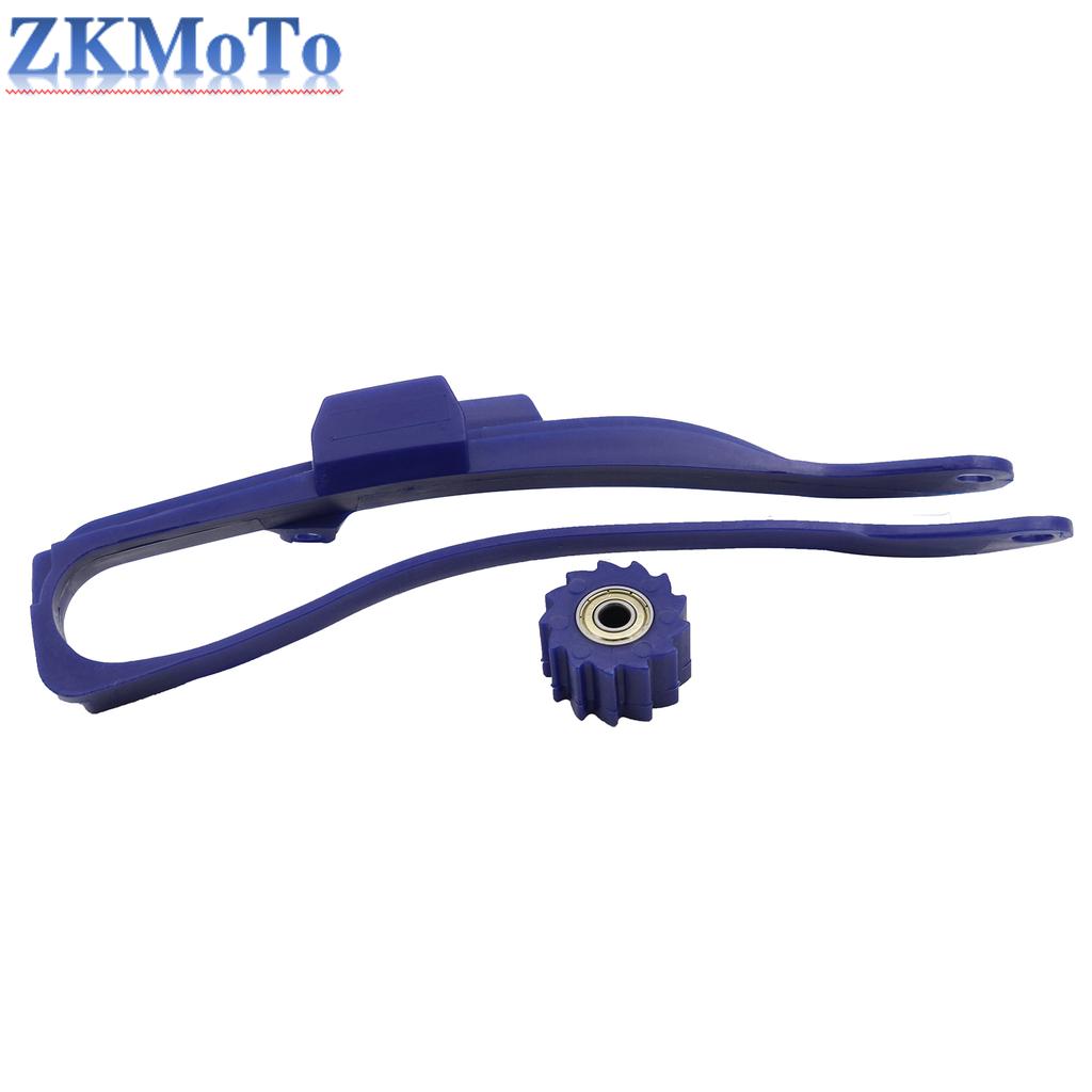 Motocross Chain Guide Swingarm Chain Slider Guide Bottom Roller For Yamaha YZ WR YZ125 YZ250 YZ250F YZ250X YZ450F WR250F WR450F