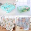 Quilt Printing Flower Cotton Summer Bedding With Breathable Fabric For Bedroom