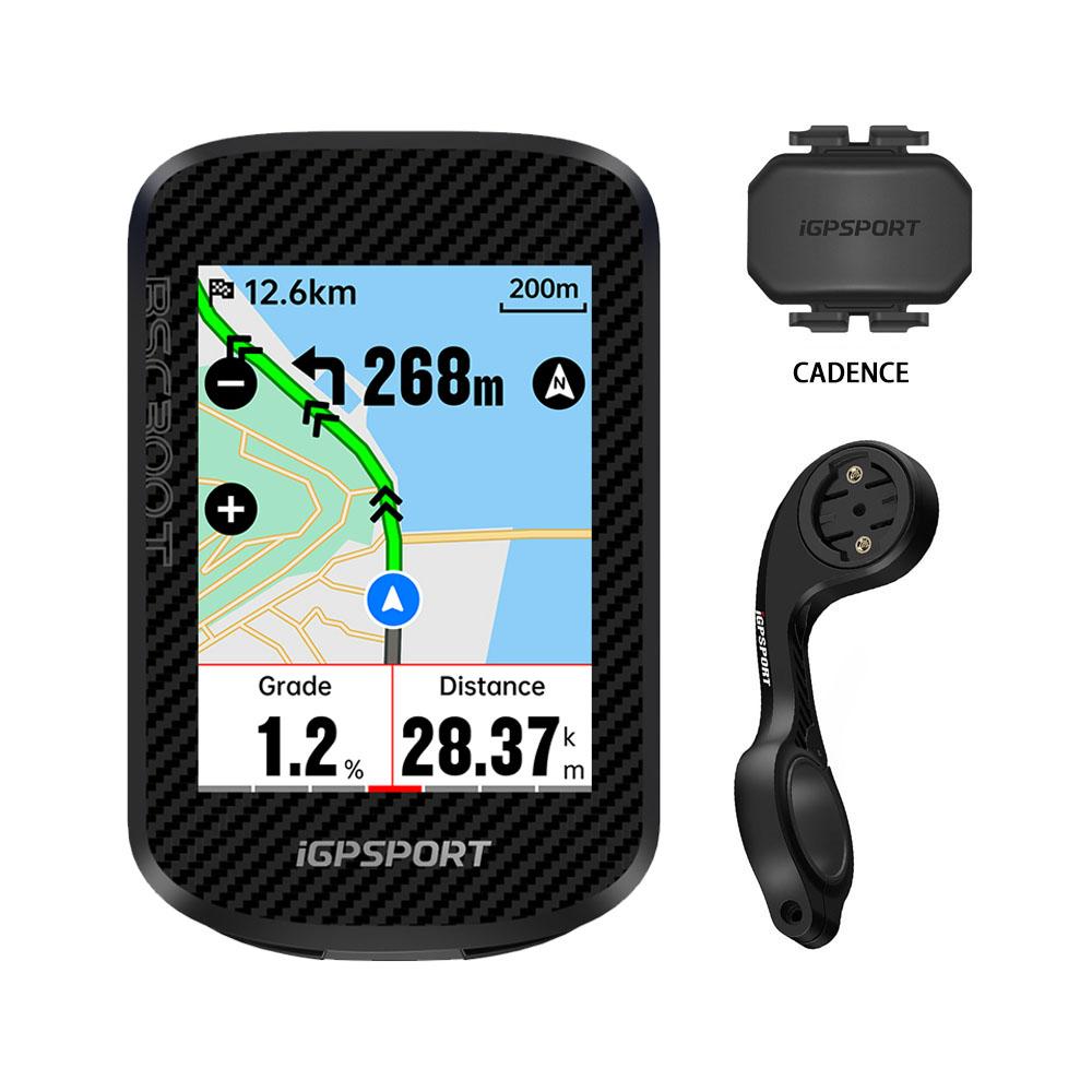 iGPSPORT BSC300T Touch-screen Bike Computer Global Colorful Map Wireless Cycling Computer  Support E-bike