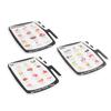 3Pcs Kitchen Cooker Magnet Guide Vegetable Meat Seafood Frozen Food Cooking Times Reference1