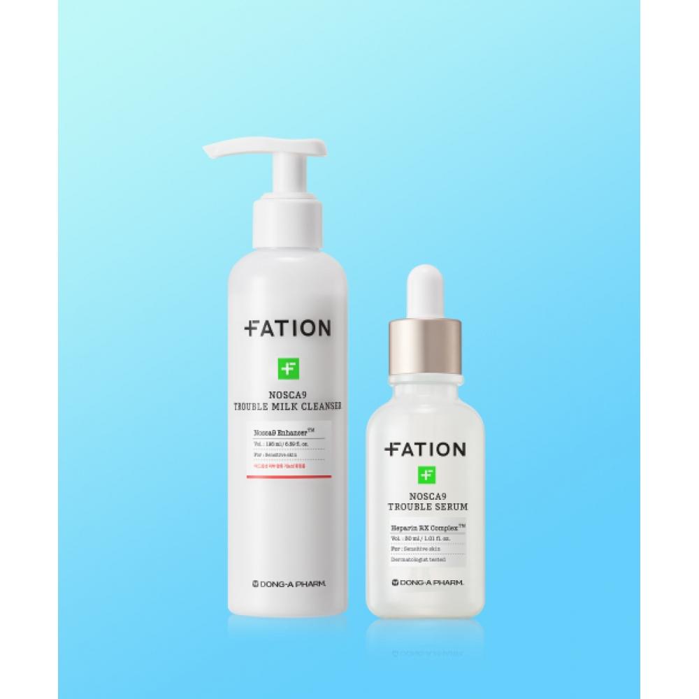 Fation Northcanine Trouble Milk Cleanser 195ml+Trouble Serum 30ml