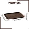 Rectangular Serving Tray Dinner Platter Dessert Vanity Snack Plate Dish Display Board for