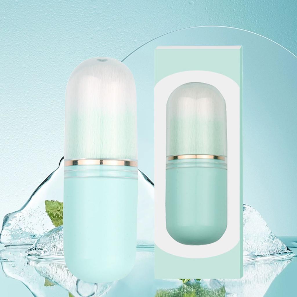Capsule Makeup Brush Capsule Retractable Powder Brush Cosmetic Powder Blush Portable Makeup Tool