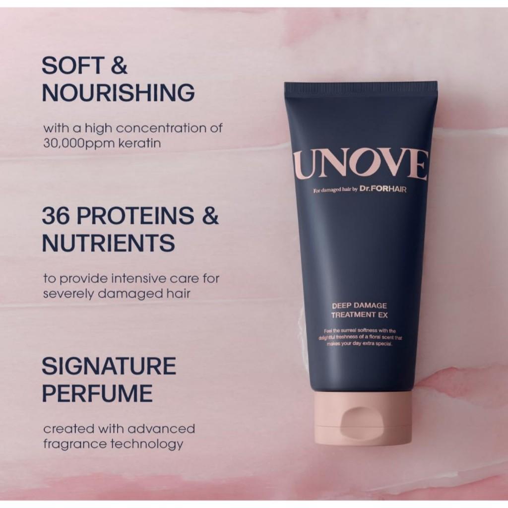 [Mini] UNOVE Tratament Profund pentru Păr Deteriorat EX, 40ml(Tender Bloom)