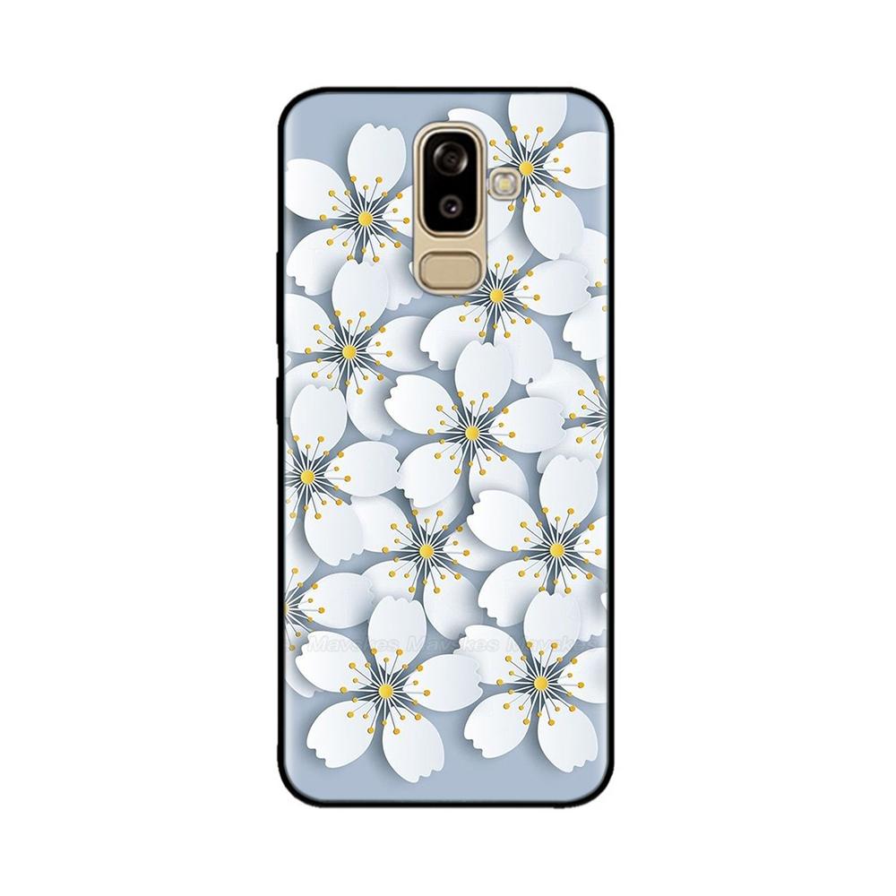 Cute Silicone Cover For Samsung Galaxy A8 2018 Phone Case A530F SM-A530F Soft TPU Funda Coque For Samsung A8 Plus 2018 A8+ A730F
