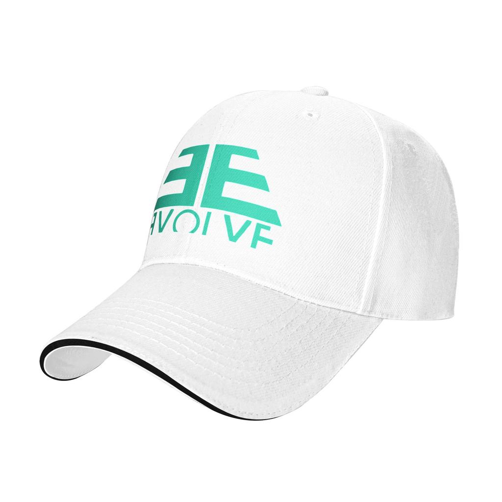 Fashion Pop Green Evolve Curved Brim Baseball Cap Daily Outfits Hats