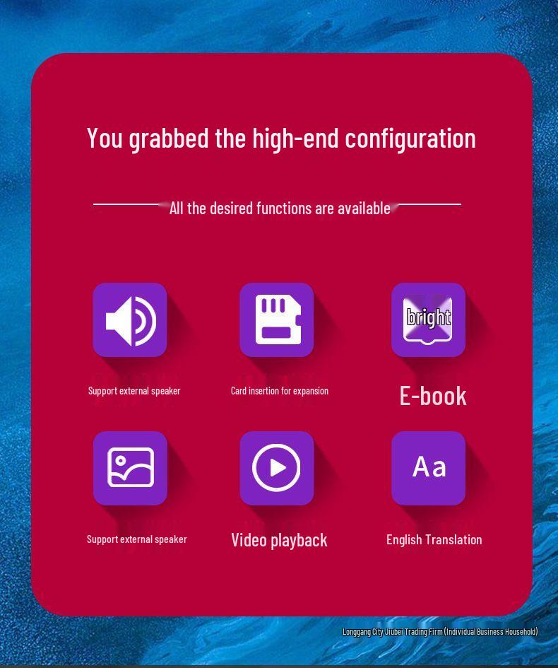 2025 Bluetooth MP3/MP4 Student Touch Music Player