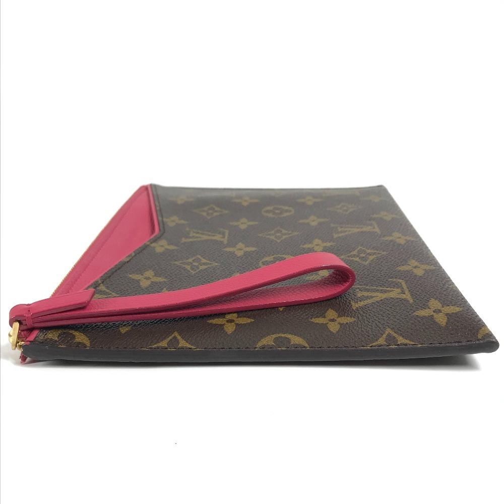 Louis Vuitton M60677 Monogram Pochette-Pallas Pouch Bag with Strap Clutch Bag