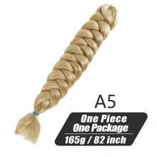 2026 New  Xpression Synthetic Big Braids Crochet Hair Braids Extensions Yaki Straight Hair Women's Jumbo Braids Hair Daily Wear