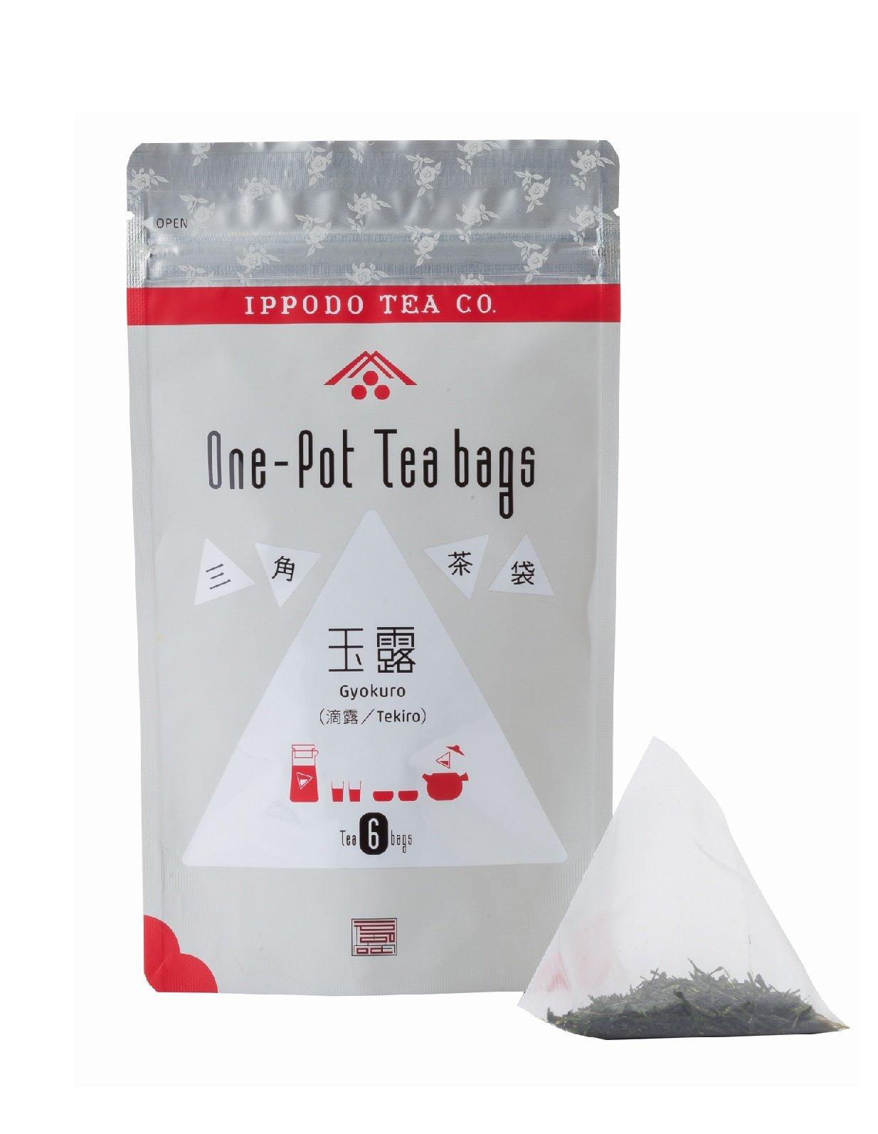 Ippodo Tea Shop Triangular Gyokuro Tea Bag (6 bags)