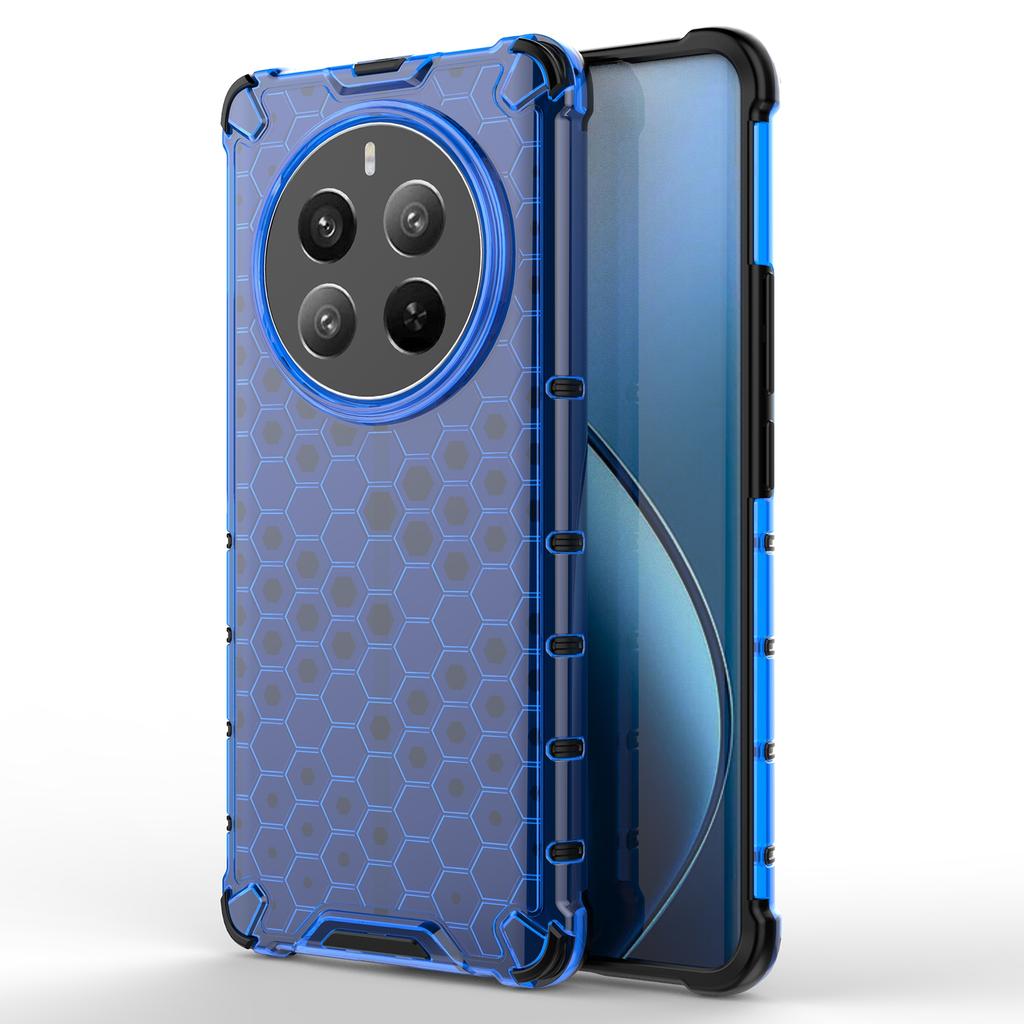 For Realme 12 Pro 5G/12 Pro+ 5G Case Honeycomb Design TPU+PC Smart Phone Cover