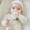 INS Newborn Ultra-Soft Silicone Pacifier, Anti-Colic, Sleep-Well Design for 0-6 Months