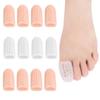 SEBS Anti-Wear Toe and Finger Sleeves: High Heel Friction, Little Toe & Thumb Protector, Toe Separators.