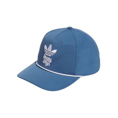 adidas Letter Logo Baseball Cap Unisex Hats Blue II0625