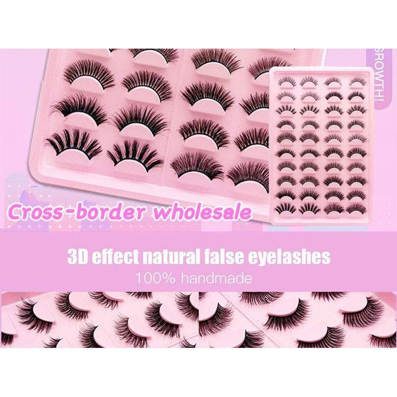 Lashie - Assorted Natural / Dense Multipack False Eyelashes (Various Designs)