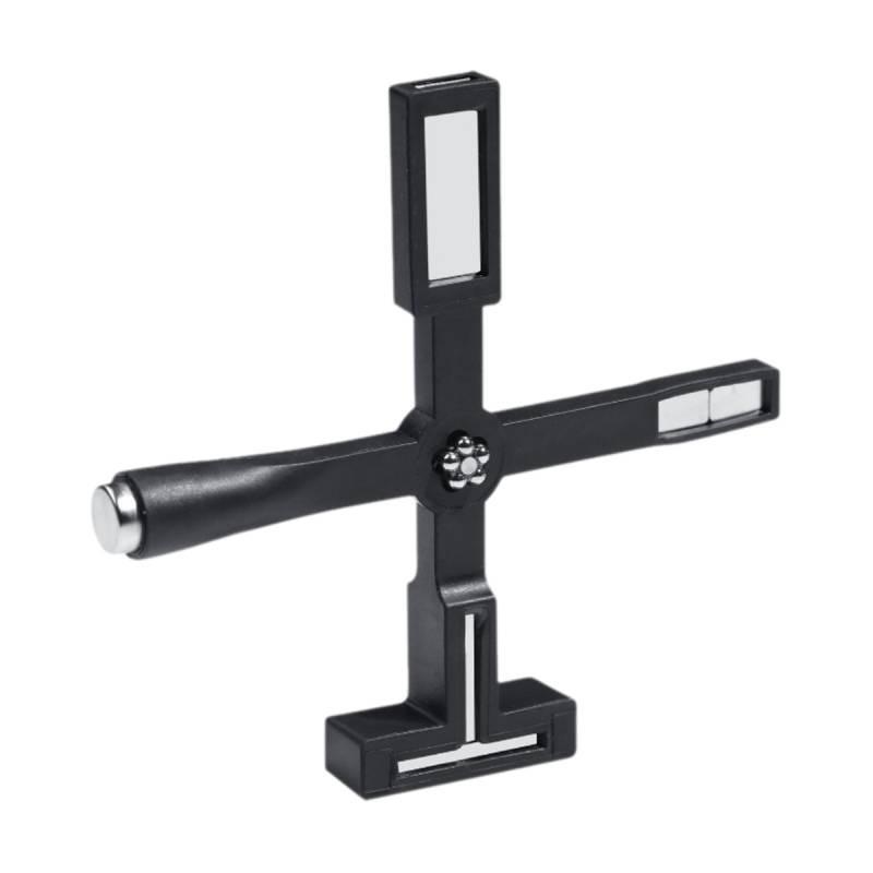 

Cat Eye Nail Magnet Tool Cross Shaped 5in1 Magnetic Gel Polish Tool Nails чорний