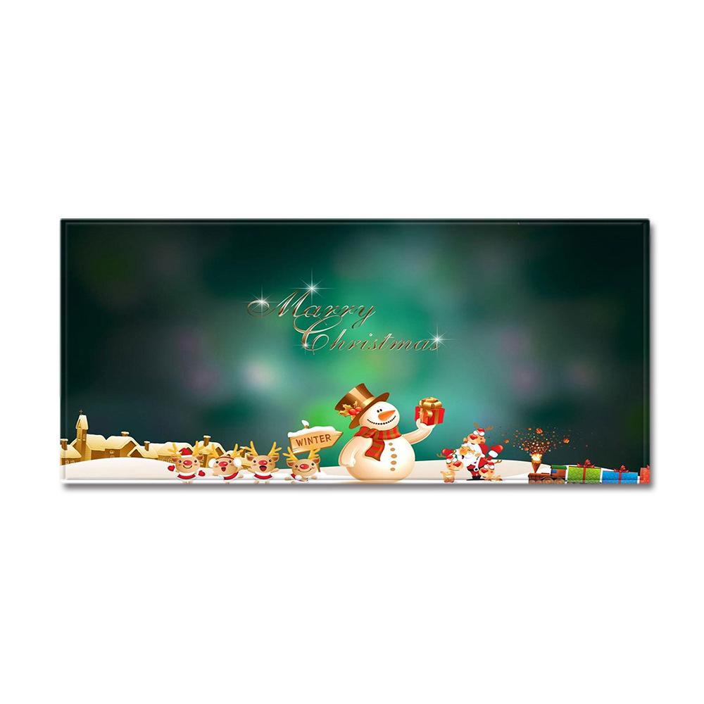 Christmas Kitchen Sand Carpet Doormat Long Floor Mat