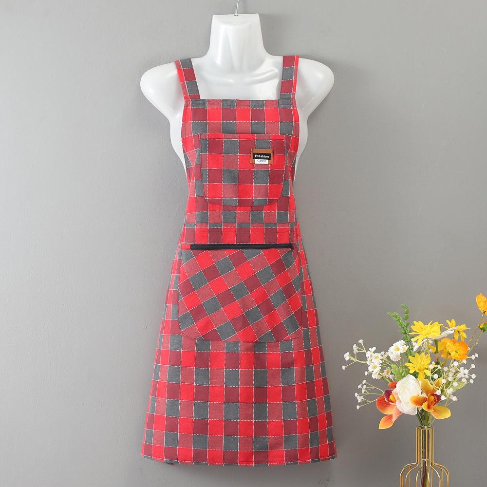 Cotton Kitchen Apron: Breathable, Stylish, Dirt-resistant & Durable Workwear for Women, Ideal for Home Cooking & Photography