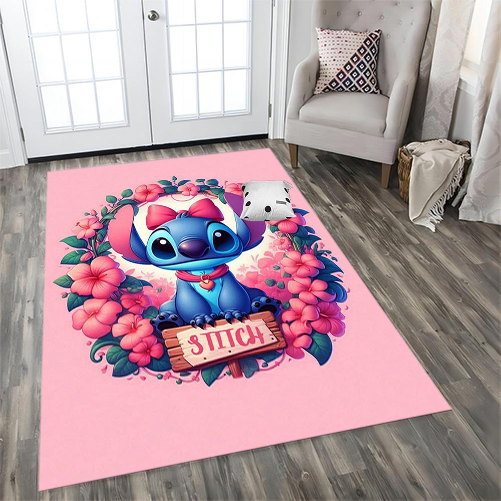 Stitch Angelic Fantasy for Living Room rug, Bedroom, Study Room, Hallway Decoration, Perfect for Home Decoration or Holiday Gifts