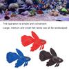 Lifelike Fish Environmentally Friendly Silicone Colorful Fish for Aquarium   Decoration