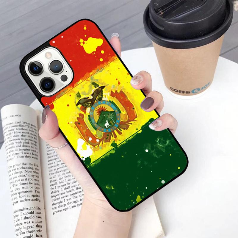 Bolivia Flag Phone Case For iPhone 17 Air 13 12 14 15 16 Cover For Apple Pro Max 6S Plus Coque