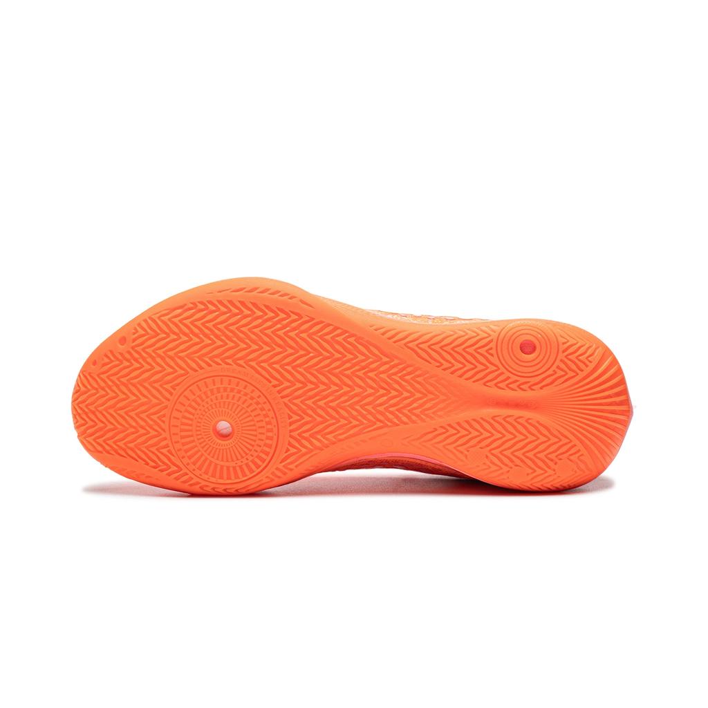 Men's Sneakers Li-Ning Wade 808 6 ULTRA Basketball Shoes Men's Low-top Fluorescent Melon Orange