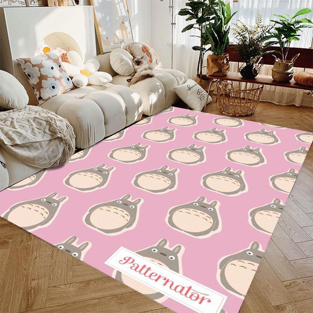  Anime T-TotoroS No Face Man Kitchen Mat Washable Non-Slip Living Room Sofa Chairs Area Mat Kitchen Toilet Rug Gift
