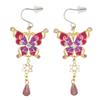 Butterfly Motif Earrings SAMA1518 XP [Anna Sui]