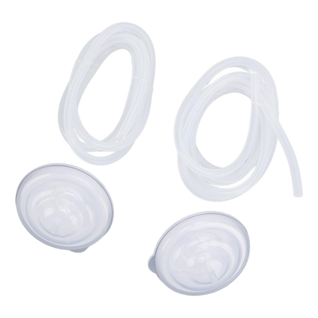 Tilbakestrømningsbeskytter og Slange Silikon Erstatningsdeler Brystpumpe for S1 S2 9 Plus