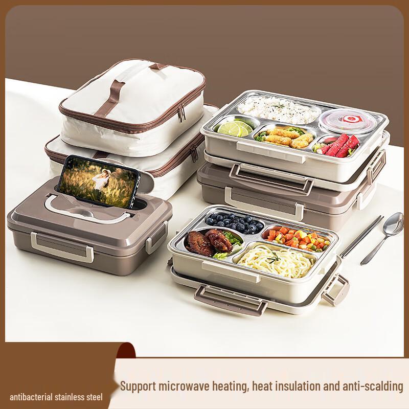 HESWELL 304 Stainless Steel Insulated Lunch Box