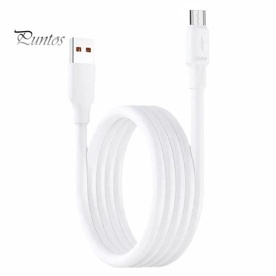 Datenkabel Hochstrom-Schnellladekabel 120W Micro-USB-Handy-Ladekabel Datenkabel für das Büro