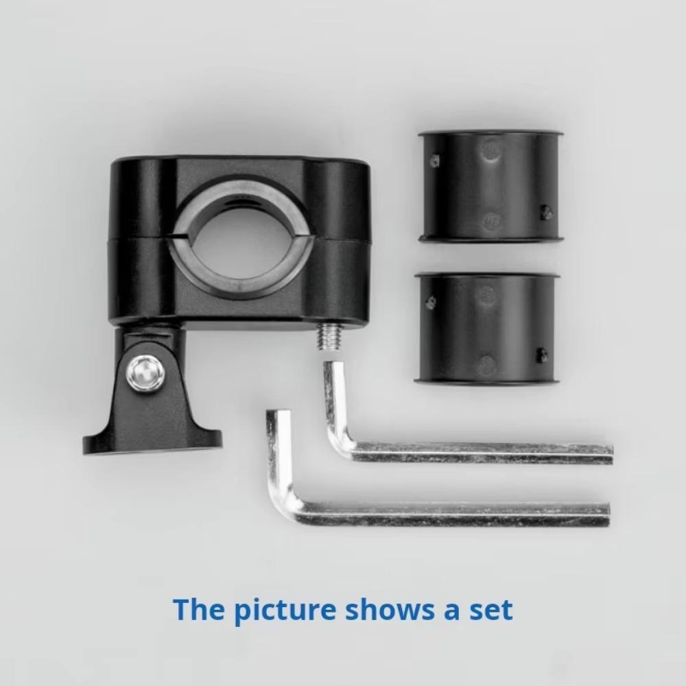 Motorcycle Spotlight Bracket 360 Degree Rotation Motorcycle Light Mounting Bracket Motorbike LED Headlight Clips Mount Holder
