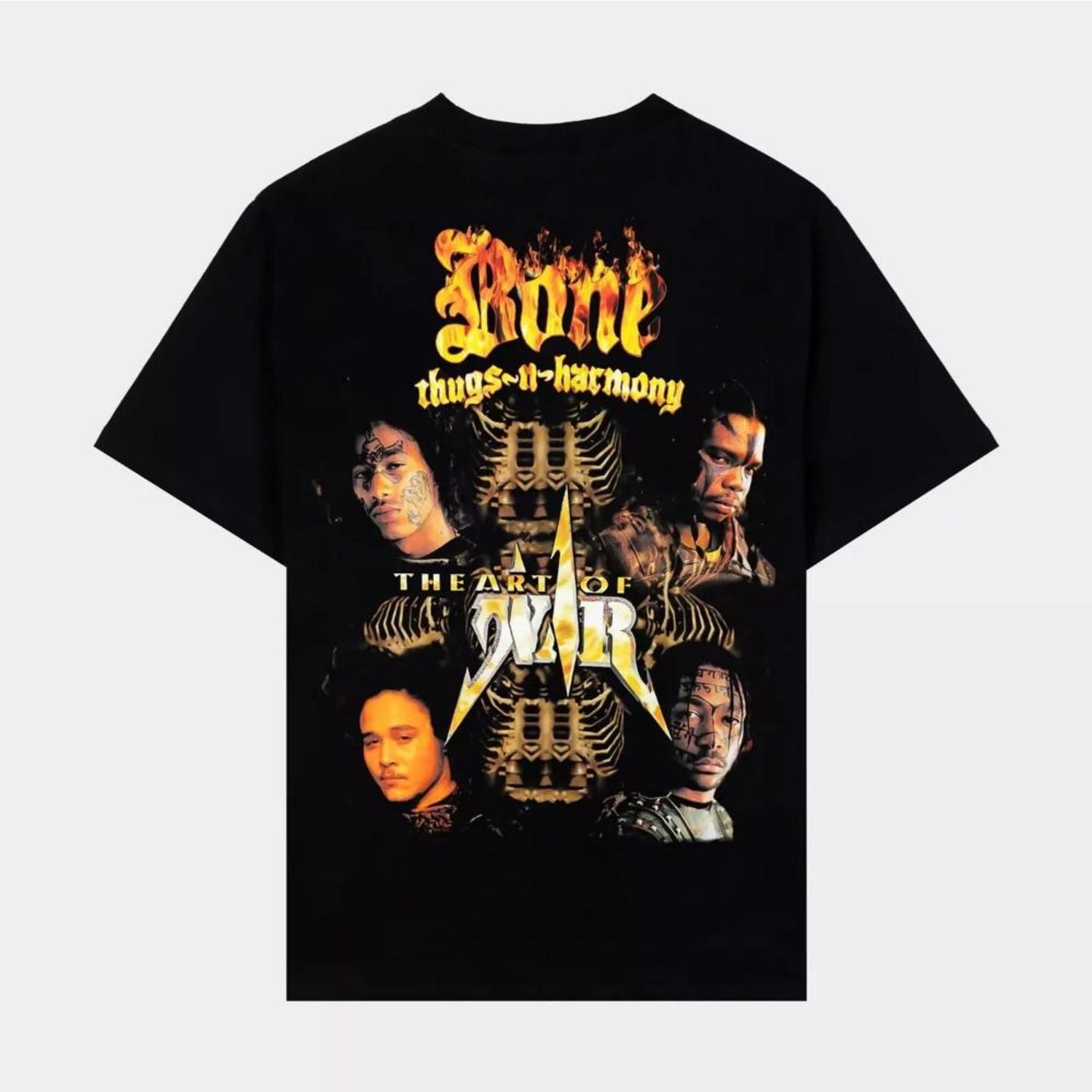 

Bone Thugs N Harmony Art Of War T-Shirt Unisex Cotton Tee For Fan S-234XL Unisex T-Shirt S чёрный