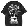 My Dressup Darling Anime Gojo Wakana Kitagawa Marin Washed T Shirt Summer Casual Short Sleeve Cotton Tees Tops Men Women Tshirt