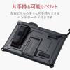 Elecom Surface Go Case Full Protection Case ZEROSHOCK Shockproof with Shoulder Belt Black TB-MSG18HVBK