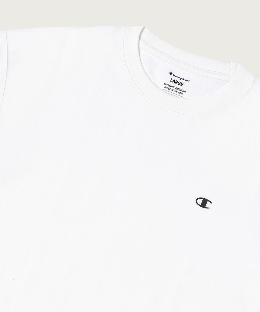 CHAMPION [2-Pack] Relaxed Fit Crew Neck T-Shirt White/Navy