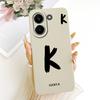 For Xiaomi Poco X8 Pro / X8 Pro Max Lucky Initial Letter Phone Case For Poco X8Pro X 8 Pro Max 5G Soft Silicone Cases Bumpers