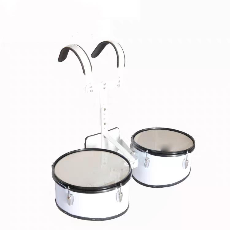 

Multi-Piece Marching Drum Set with Carrying Rack