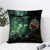 Retro BBioshock RRapture Game Office Cushion Pillowcase Car Cushion CoverXCM Lumbar Pillowcase Sofa Pillowcover