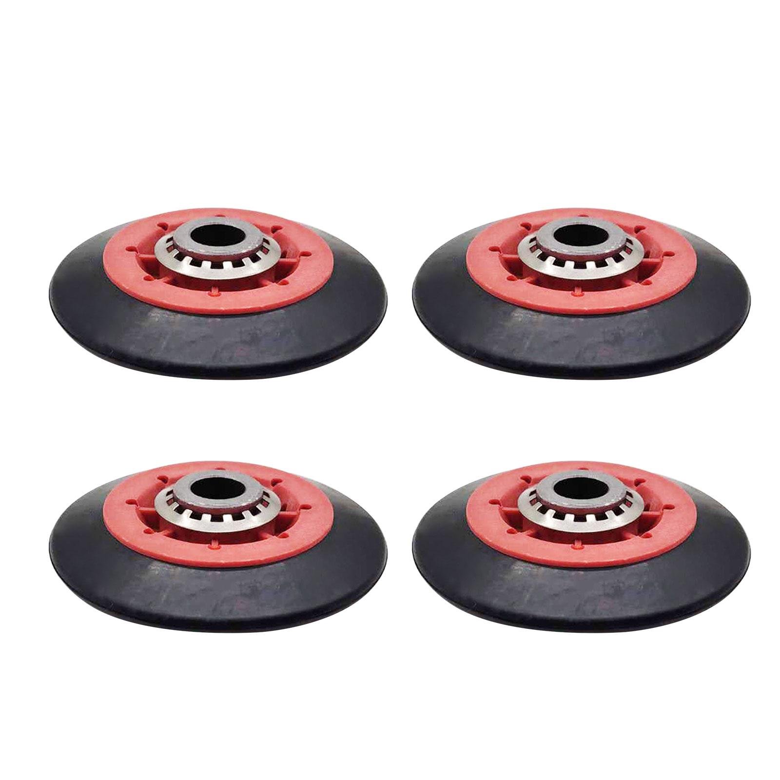 

Pack of 4 Dryer Drum Rollers for Easy Installation Rusts Resistant Dryer Replacement Part Drying Machine Accessories 1