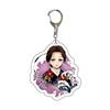 No Kimetsu Yaiba Tanjiro Nezuko Zenitsu Love Pillar Hashira Acrylic Keychain Anime Keychain Accessories For Kids Adults Children's Birthday Gift