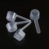 Flat Bottom Graduated Measuring Spoon 40ml Transparent Plastic, Individually Packaged for Precision Measurement