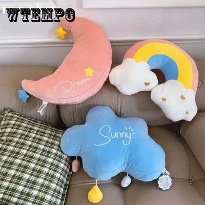 Nordic Style Plush Toy Super Soft Rainbow Pillow Fun Creative Cushion Office Cushion Birthday Gift