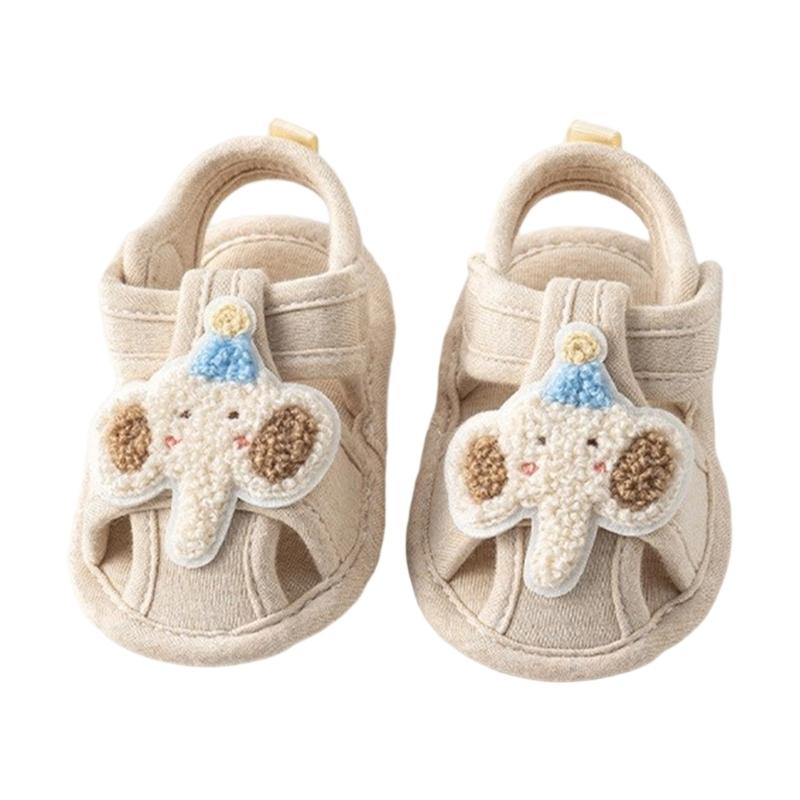 

Infant Flat Wedding Dress Shoes Comfortable Floor Shoes for Baby Nonslip First Walker Sandals for Toddlers S