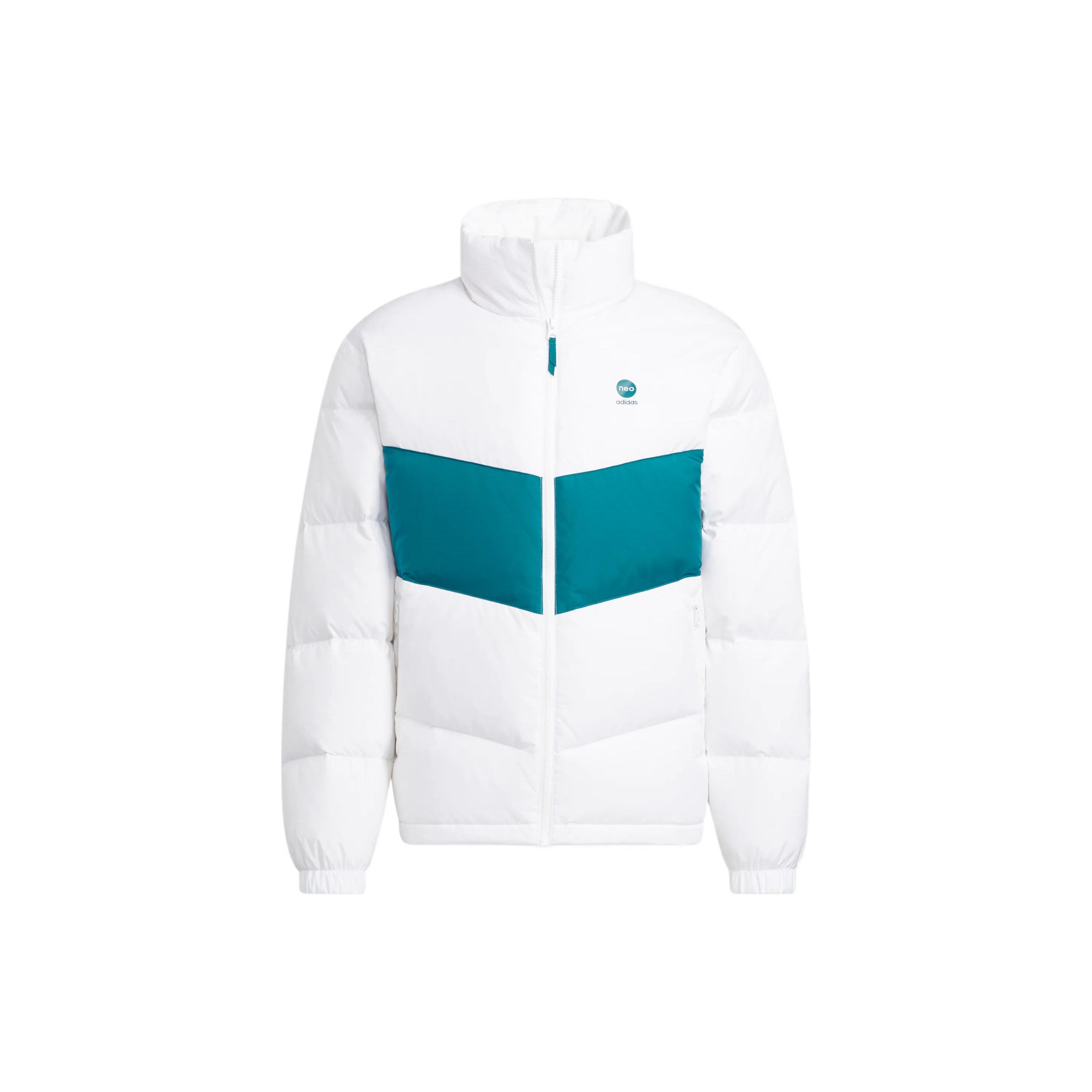 Adidas Neo Пуховики Унисекс Белый Стойка Умеренный Другое HM6174 L