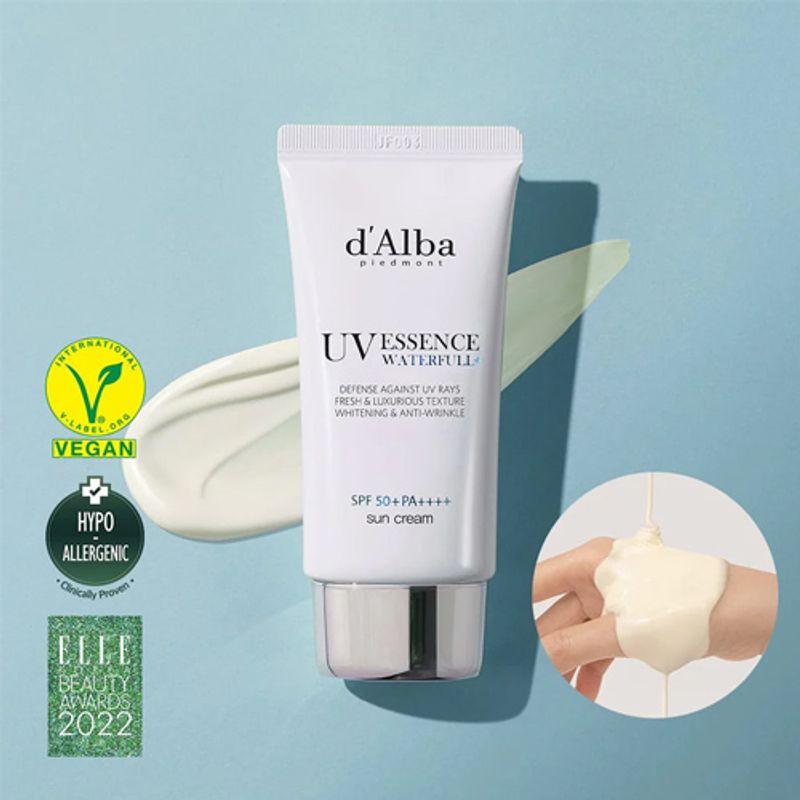 [d'Alba] Waterfull Essence Sun Cream 50ml (Vegan)